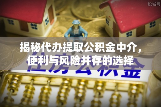甘谷揭秘代办提取公积金中介，便利与风险并存的选择