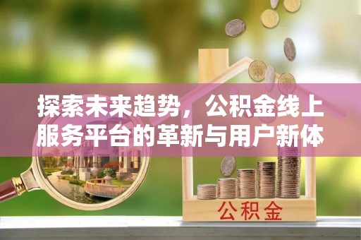 甘谷探索未来趋势，公积金线上服务平台的革新与用户新体验