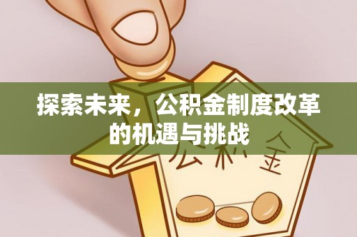 甘谷探索未来，公积金制度改革的机遇与挑战