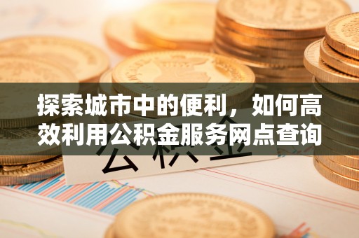甘谷探索城市中的便利，如何高效利用公积金服务网点查询