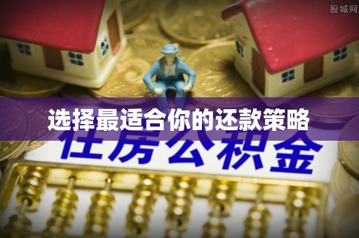 甘谷选择最适合你的还款策略